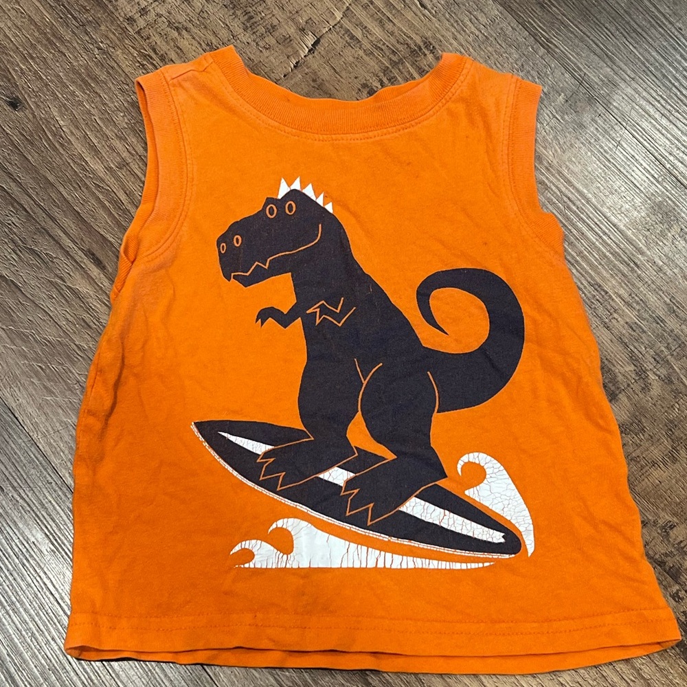 Crazy 8 18-24 months Dino tank top